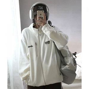 지프 JEEP 2WAY 레트로 마운틴 1941 플리스 집업 (JR5TZU191IV)