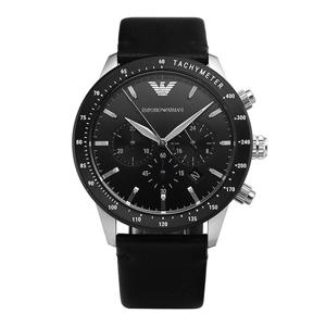 [공식본사정품] 아르마니 AR11243 (Mario) 마리오 크로노그래프 남성 가죽시계