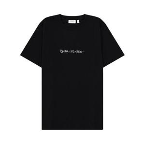 오프화이트 반팔 티셔츠 44MAA027 S26J002001 BLACK