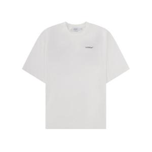오프화이트 반팔 티셔츠 44MAA120 S26J008100 WHITE