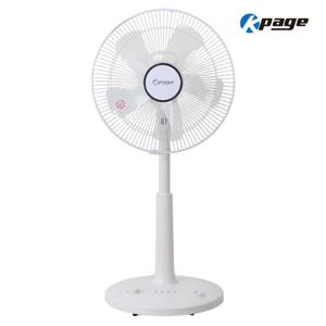 케이페이지 35cm 날개 좌석용 선풍기 KEF-2614S 5엽날개 좌우회전 3단풍량 2시간타이머