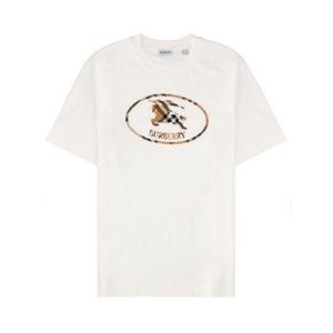버버리 반팔 티셔츠 8123437 B7078 WHITE