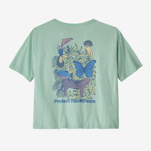 [파타고니아]37867R5 우먼즈 프로텍트 레인포레스트 이지 컷 티셔츠 MDPT