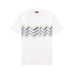 미소니 반팔 티셔츠 BS26SL00 BJ00QPS01KI WHITE
