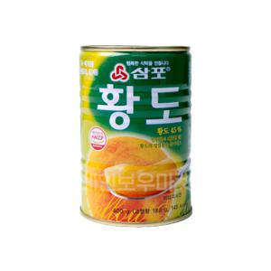 삼포 황도슬라이스 1박스 (400g x 24개입)