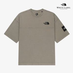 노스페이스 화이트라벨 스티치 다잉 반팔 티 NT7US06L