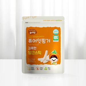 퓨어잇 핑거 유기농 아이 쌀과자 길쭉한 당근스틱 간식