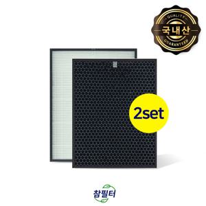 ATXE593-IWK필터 위닉스 타워XQ500필터 프리미엄/2SET