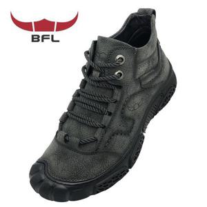 BFL 그레이 남성 캐주얼 로퍼 하이탑 구두 신발 863