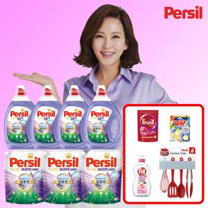 퍼실엑스퍼트실내건조맥스 2.5L 4통+1.8L 3팩+프릴1개+브레프1개+퍼울300ml 1개+조리도구4종