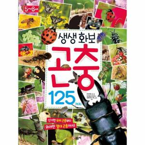 생생화보 곤충 125가지 - 신기한 우리 곤충부터 화려한 열대 곤충까지