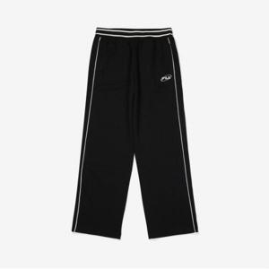 [FILA] [휠라] TAG가 89,000원 파이핑 면혼방 트레이닝팬츠(FS2FPF3106X_BLK) (FS2FPF3106X_BLK)