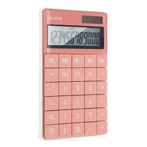 계산기 핑크 NS041 DELI
