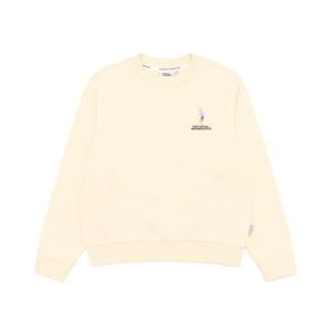내셔널지오그래픽 키즈 K234GSW910 여아 맨투맨(기모) IVORY