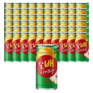 [해태제과] 해태음료 갈배 사이다 210ml 60개