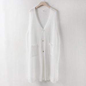 아이우먼 루즈니트롱조끼 RM0321M407 빅사이즈