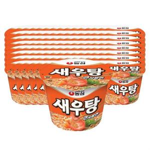 농심 새우탕 큰사발 115g 128개