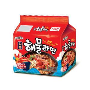 [팔도] 팔도 일품 해물라면 봉지라면 120g 5개입 8팩 멀티팩