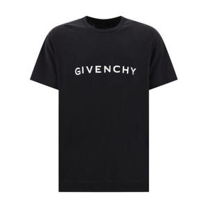 지방시 반팔 티셔츠 BM716N3YAC 001 Black