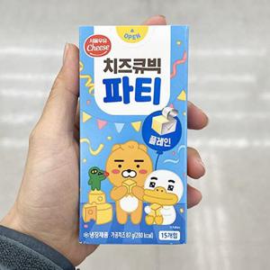 [에이알비티] 서울우유 치즈큐빅파티 플레인 87g x 2개 85949