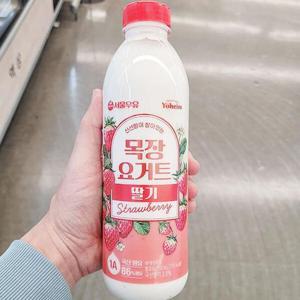[에이알비티] 서울우유 목장 요거트 딸기 750ml 89776