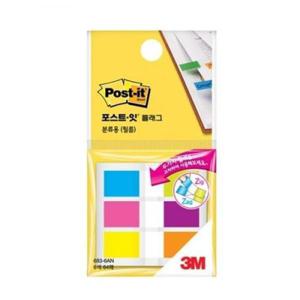 3M 포스트잇 플래그 분류용 필름 683 6AN 5개