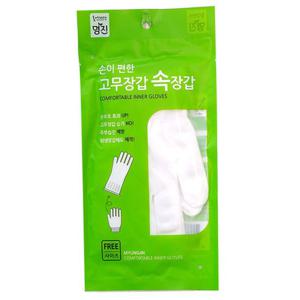 홈에디션 명진 손이 편한 고무장갑 속장갑 (10P) 흰색속장갑 화이트속장갑 면속장갑 설거지속장갑 주방속장
