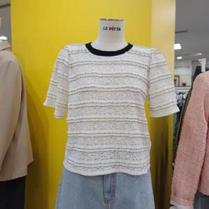 르피타 DP01 프릴단티셔츠 L252UTS457