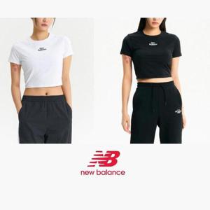 [뉴발란스] W 세미크롭 타이트 반팔티_NBNEE2W422_2종
