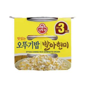 맛있는 오뚜기밥 발아현미밥(210gx3EA/오뚜기)