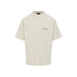 Balenciaga 로고 프린트 크루넥 티셔츠 830247TSVF3 8573 TP935988933