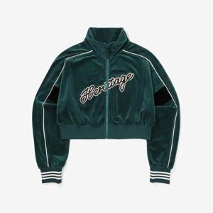 [FILA] [휠라] TAG가 109,000원 파이핑 벨벳 트레이닝자켓(FS2FTF3153F_DGR) (FS2FTF3153F_DGR)