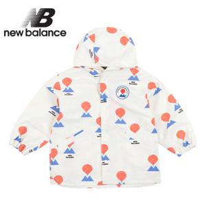 뉴발란스 키즈 에어 벌룬 패턴 우비(NK9AD2403U-39)_아이보리