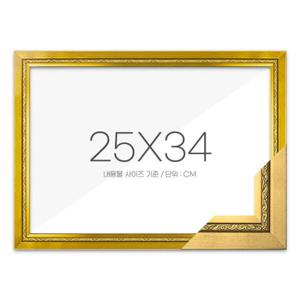 아트박스/퍼즐사랑 퍼즐액자 25x34 고급형 그레이스 골드