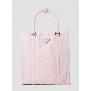 26 SS 프라다 여성 주름진 가죽 토트백 pra0252060bei