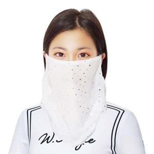 여자골프마스크 숨쉬기편한 골프마스크 자외선차단 여성용 얼굴가리개