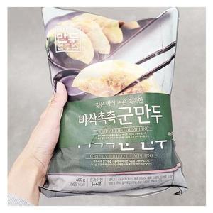 [피코크] 만두 연구소 바삭 촉촉 군 만두 400g X 2개입 a43943