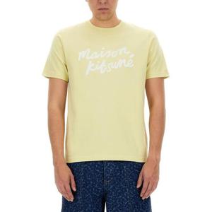 메종키츠네 반팔 티셔츠 MM00101KJ0118 BEIGE