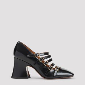 끌로에 뮬 슬리퍼 CHC25A11COL 001 BLACK