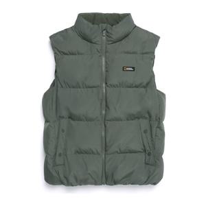 내셔널지오그래픽 N254UPV902 패딩 베스트 KHAKI