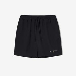 뉴발란스반바지 TQK NBNVF22411-19 UNI 레터링 그래픽 우븐 5부 쇼츠(STANDARD FIT)