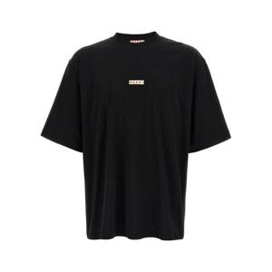 마르니 반팔 티셔츠 HUMU0223X6UTCZ5700N99 Black