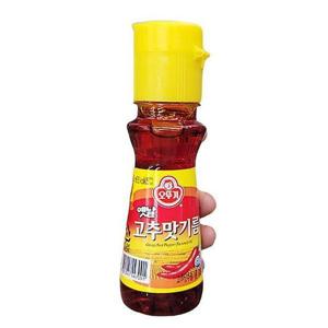 오뚜기 고추맛기름 80ML x 3개 a82871