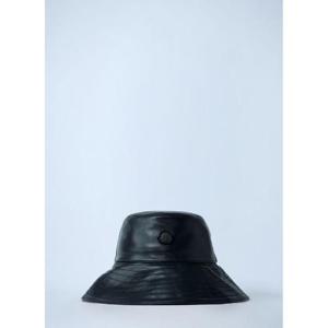 26 SS Moncler x EE72 by Edward Enninful 여성 로고 모티프 버킷 햇 mee0262006blk