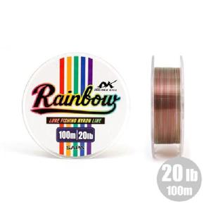 더블킬 레인보우 루어 나일론 라인 100m 20lb 낚시줄 키워드없음
