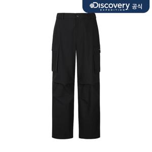 [디스커버리] 남성 기모 파라슈트 카고팬츠 (BLACK)  DMPT7U056-BKS