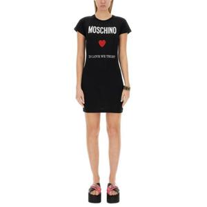 모스키노 미디 원피스 04500541 2555 Black