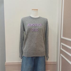 [BCBG]T 레터링 라운드넥P/O  B5D9K471 97_US