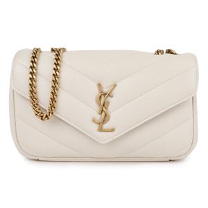 라프리마 생로랑 퀼티드 플랩 체인 숄더 백 801437-AAEAX-9207