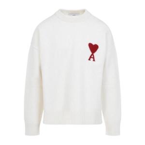 아미 스웨터 UKS838018154 White